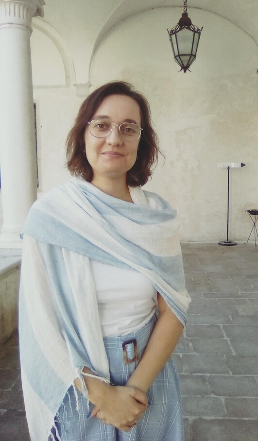 Photo of Linda at Cini Foundation